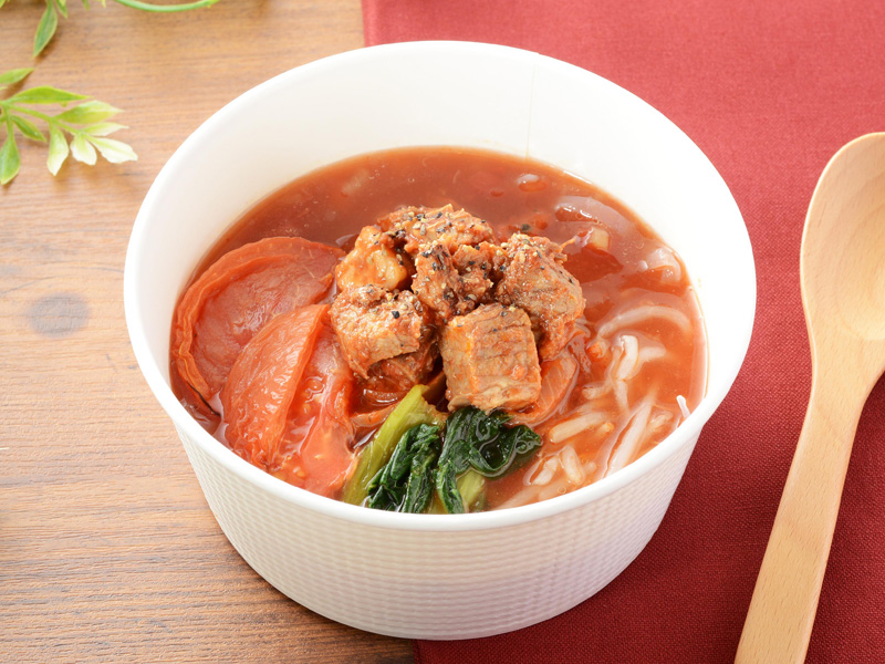 台湾風牛肉トマトスープ