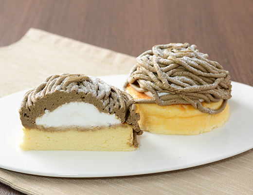 ほうじ茶ラテパンケーキ（狭山茶使用）