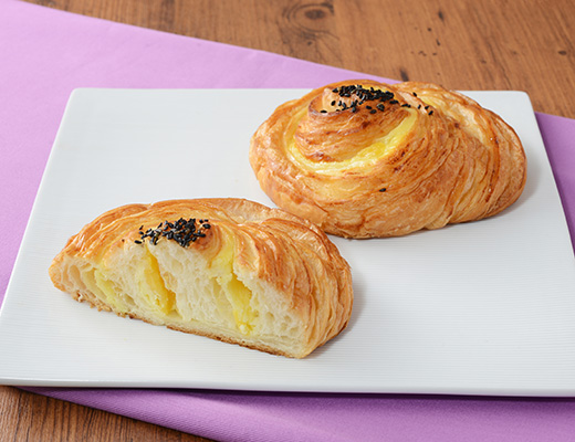 デニッシュロール カスタード&おいものクリーム