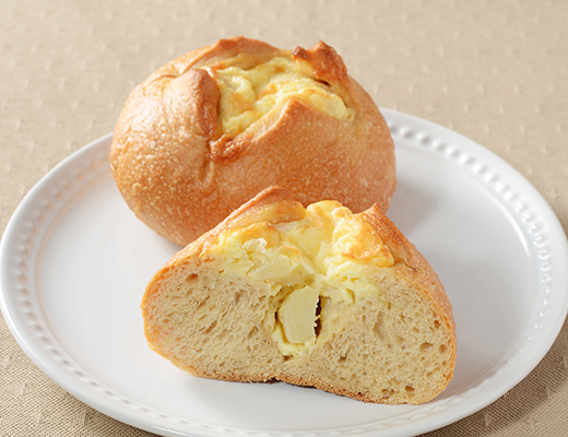 香ばしい！焦がし醤油のもちっとパン（ポテト）