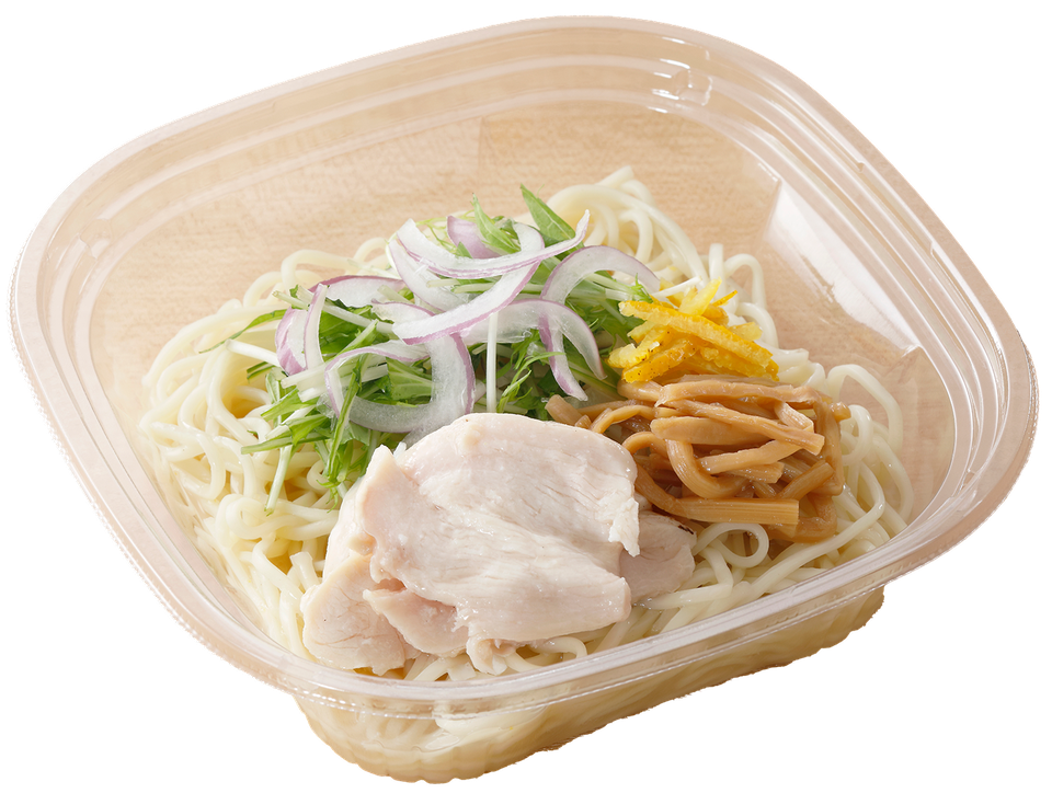 塩元帥監修 冷し貝だしラーメン