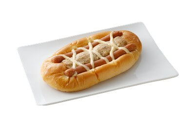 ダブルソーセージパン（お肉専用スパイス「七代目こばやし」使用）