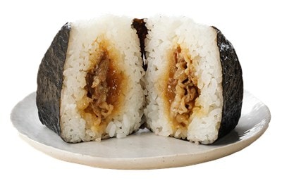 ばくだんおにぎり 牛めし（淡路島産玉ねぎ使用）