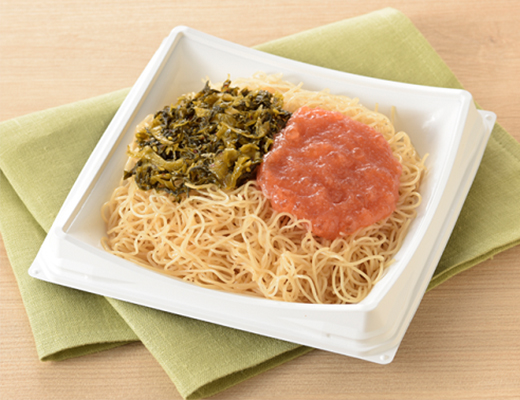 五島産高菜と明太子の焼ビーフン