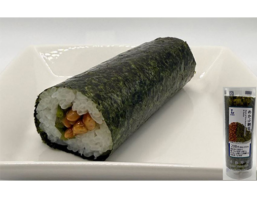 手巻寿司　めかぶ納豆