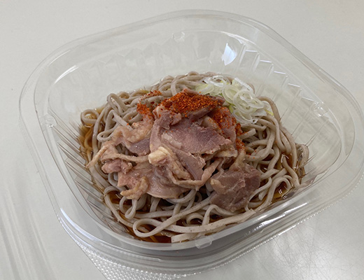 一寸亭本店監修　冷たい肉そば