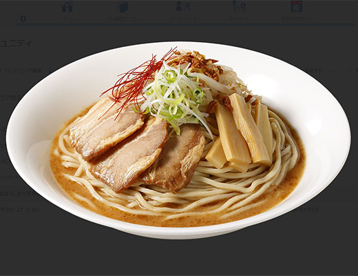 麺舞杉のや監修　冷し魚介豚骨みそラーメン