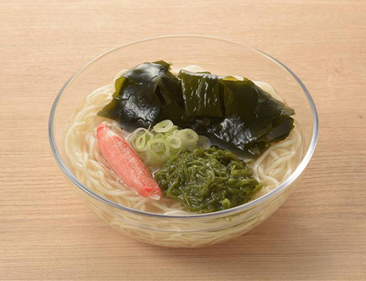 三陸産わかめとめかぶ使用 冷たい磯らーめん