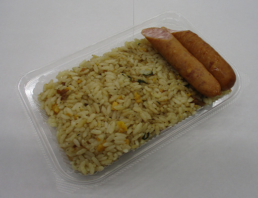 チャーハンウインナー弁当