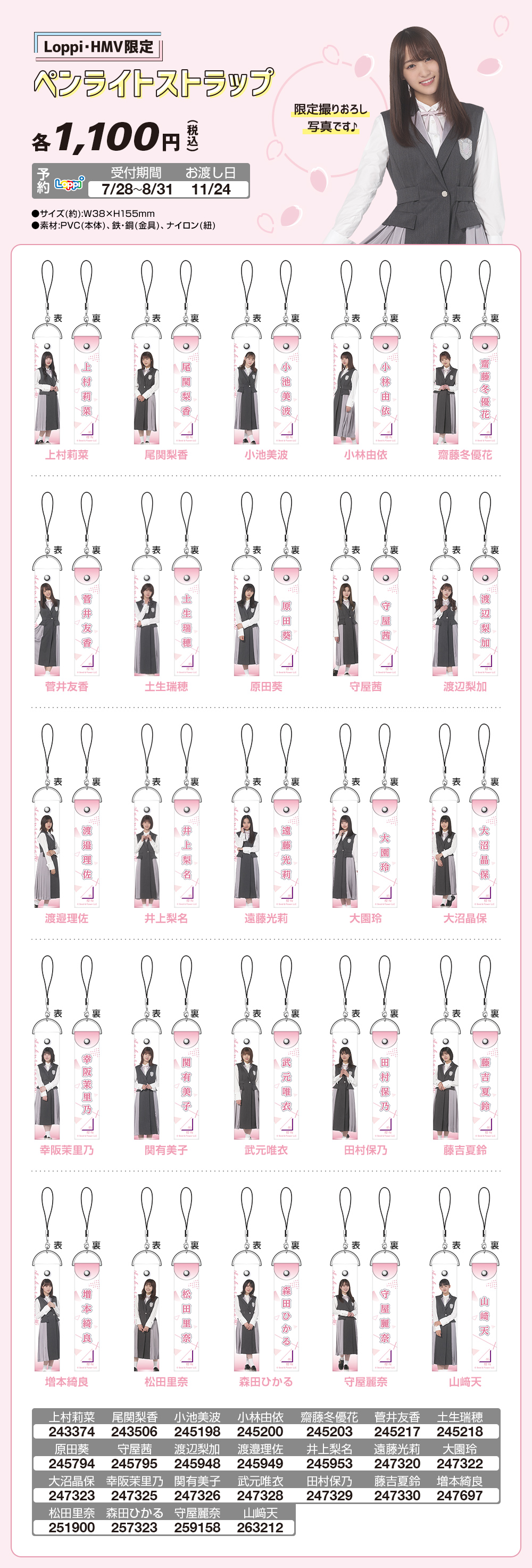 櫻坂46・日向坂46グッズ|ローソン 櫻坂46・日向坂46グッズ|ローソン