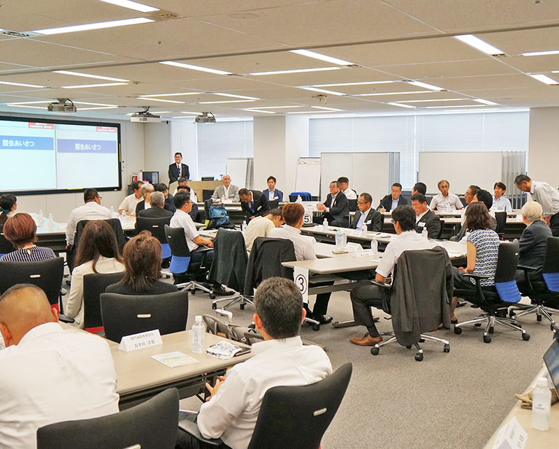 ▲ 全国廃油取引先会議