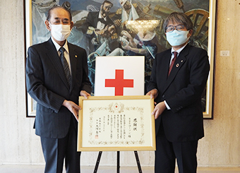 日本赤十字社での寄託式