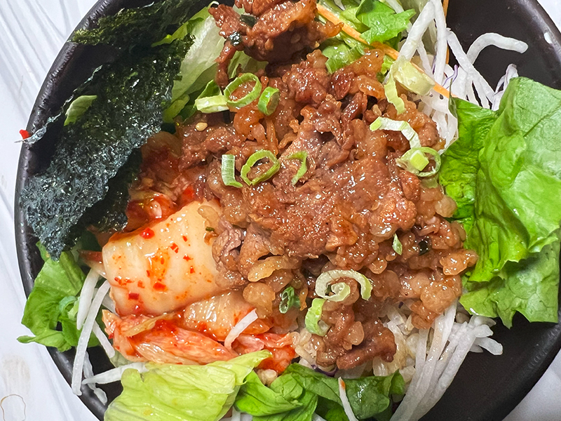 サラダカルビ丼