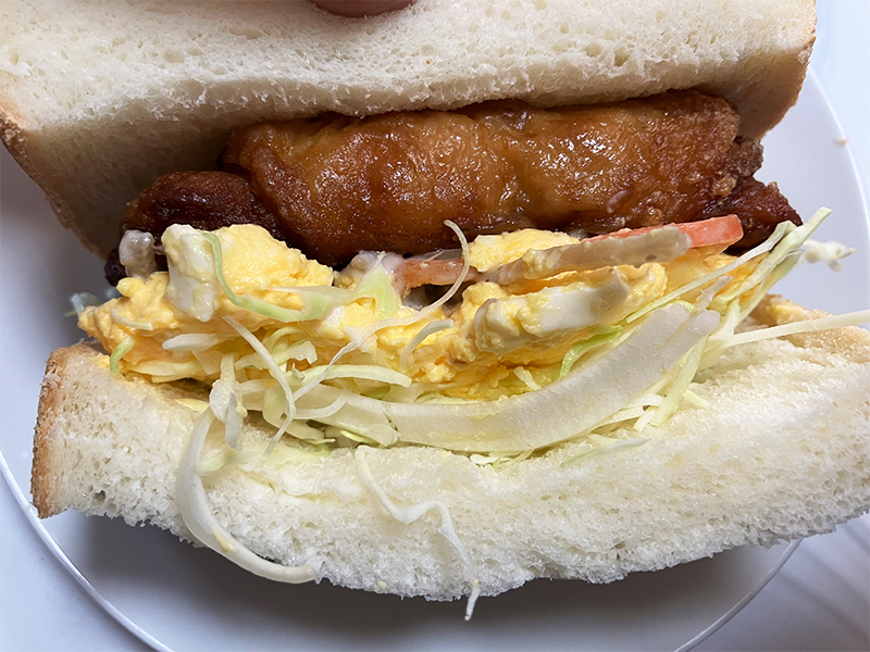 パリパリチキンサンド