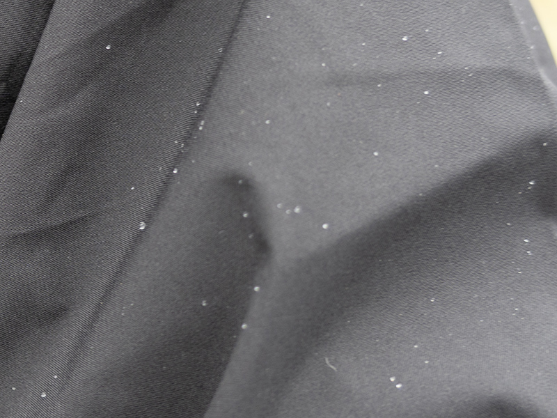 こんな風に水をはじきます