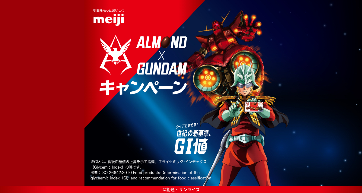 Almond Gundam キャンペーン ローソン