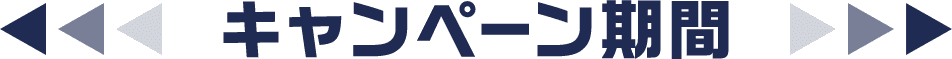 キャンペーン期間