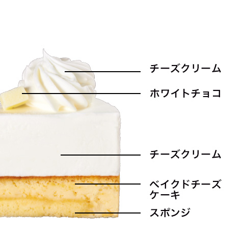 Yamazaki ダブルチーズケーキ 4号「キリ クリームチーズ」使用