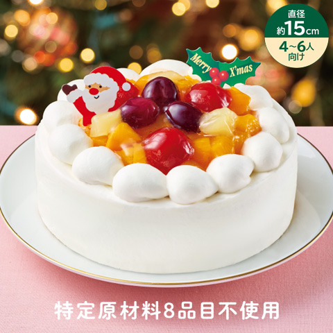 卵・乳・小麦を使わないケーキ 5号
