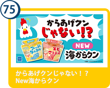75. からあげクンじゃない！？New海からクン