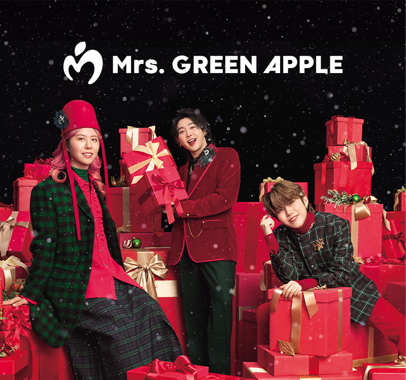 Mrs. GREEN APPLE クリスマスケーキ