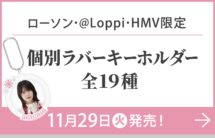 ローソン･@Loppi･HMV限定 個別ラバーキーホルダー全１９種