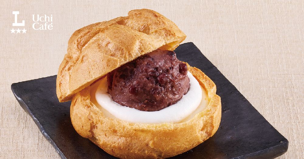 クリームと味わうつぶあんシュー