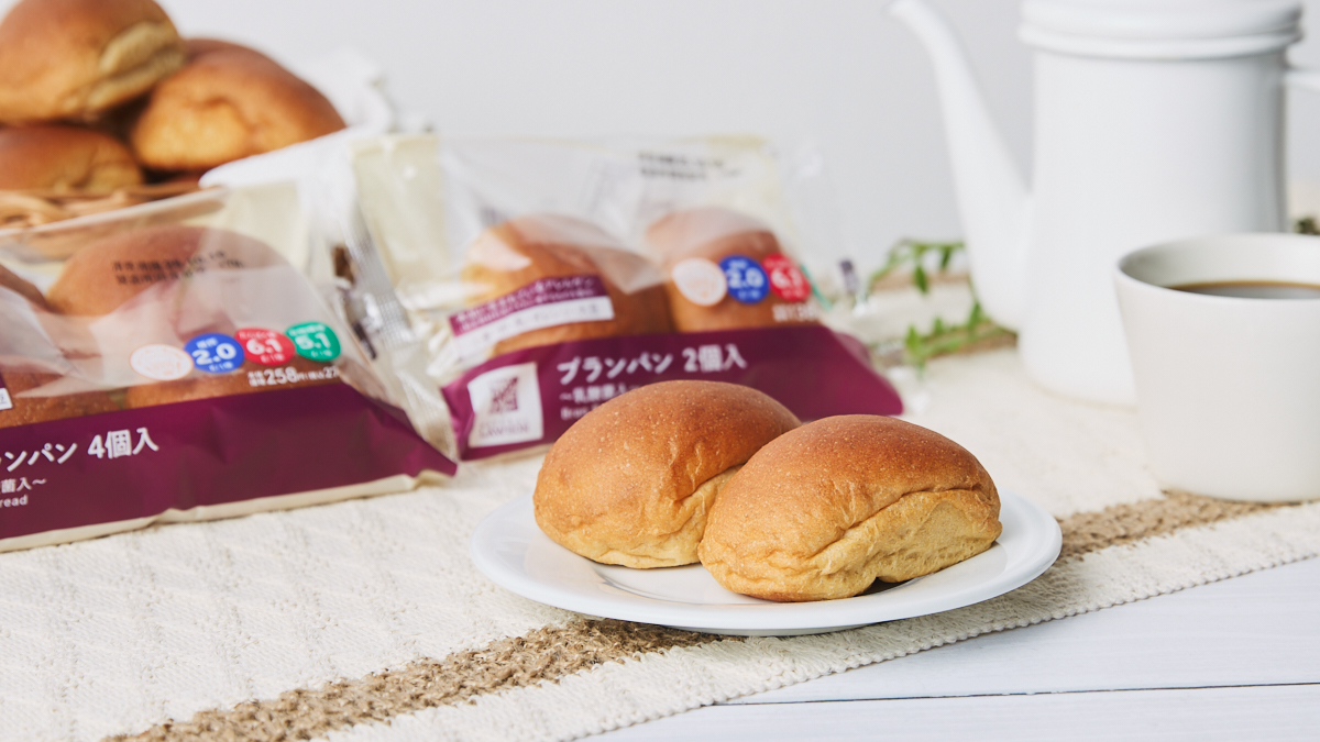 ブランパン　2個入・4個入　～乳酸菌入～