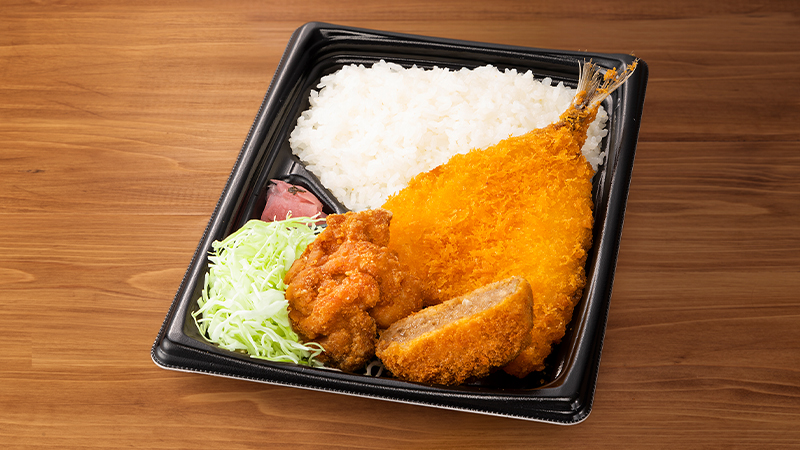 あじフライミックス弁当