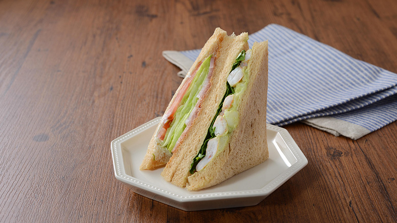 BLT＆海老アボカド