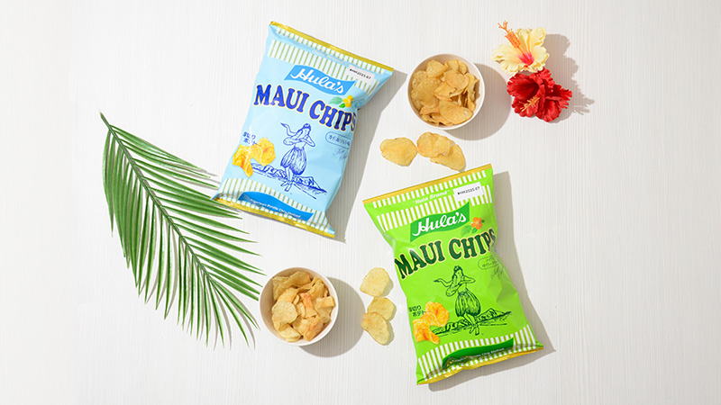 フラ印　マウイチップス カイソルト味/サワークリーム味