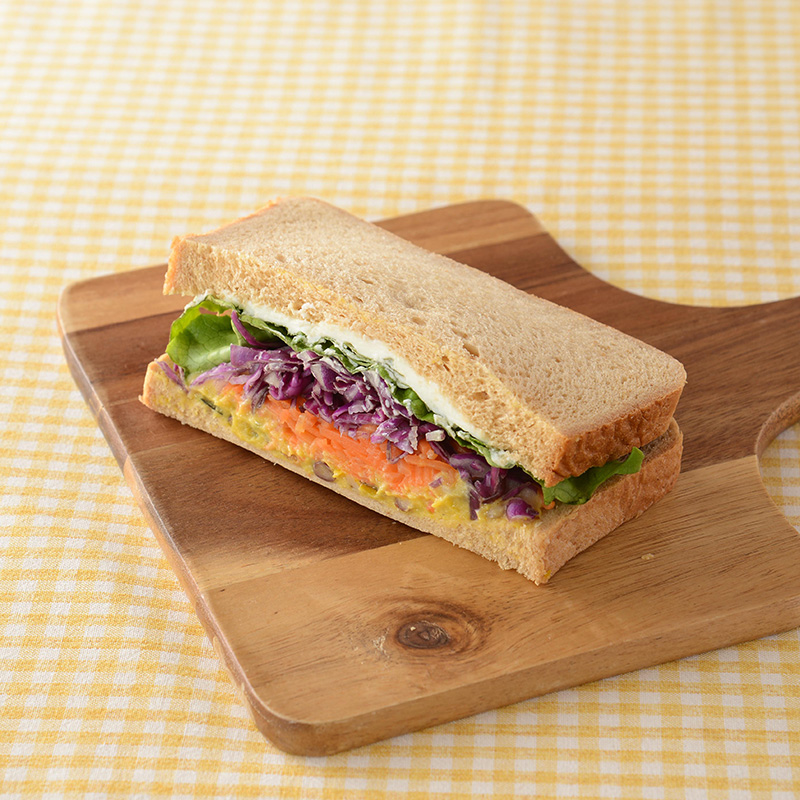 サプリサンド　食物繊維(パンプキンサラダ)