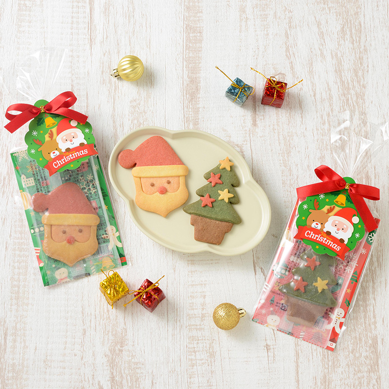 クリスマスクッキー サンタ/ツリー