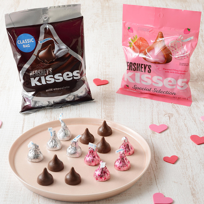 ハーシー キスミルクチョコレート/キスチョコレート スペシャルセレクション ストロべリー味