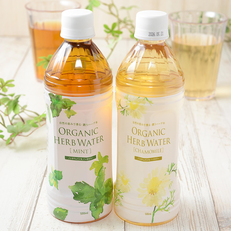 オーガニックハーブウォーター ミント/カモミール