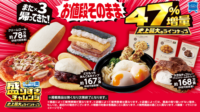 また×３返ってきた！盛りすぎチャレンジ