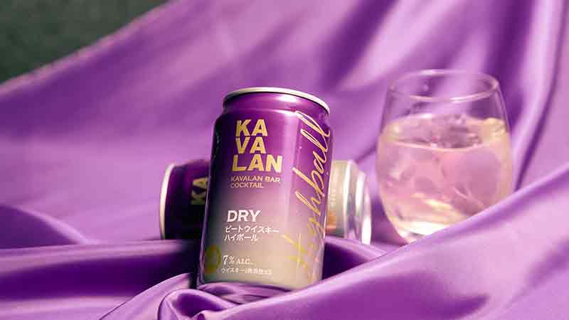 お酒の注目商品：カバラン ピートウィスキーハイボール登場