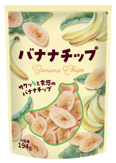バナナチップ