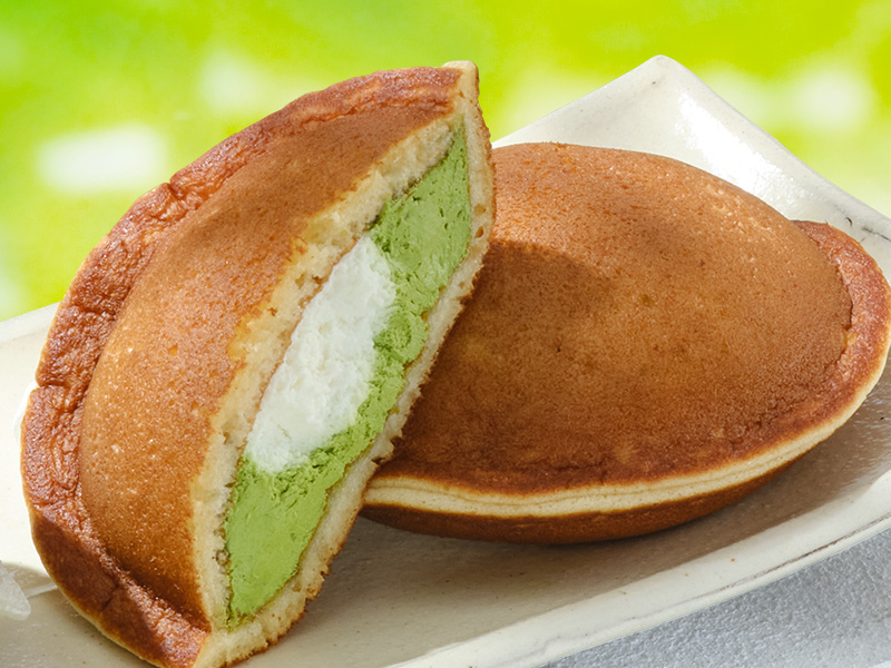 Uchi Café×森半　どらもっち 抹茶ミルク