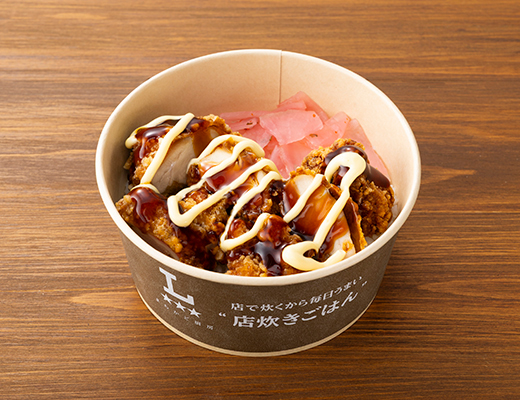 から揚げ照りマヨ丼