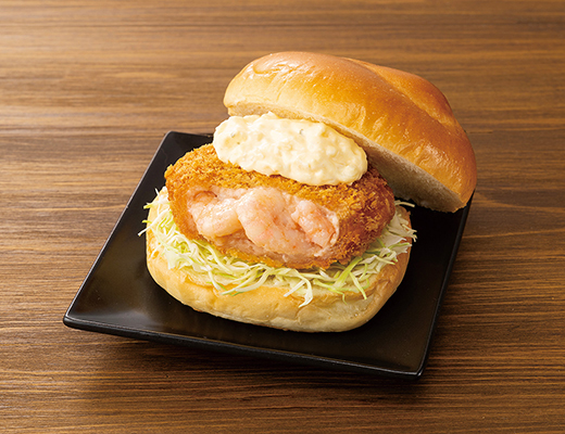 海老カツバーガー