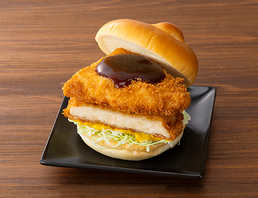 マスタードチキンカツバーガー