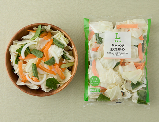 キャベツ野菜炒め