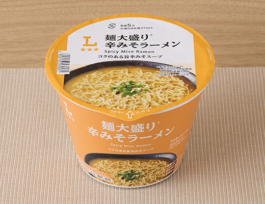 麺大盛り　辛みそラーメン