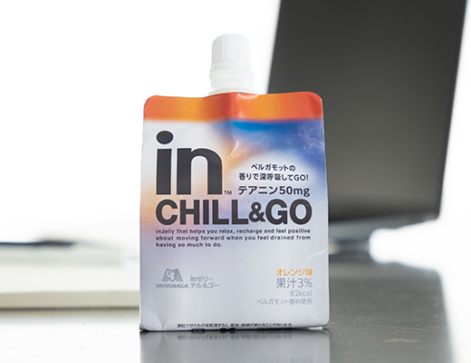 森永製菓　inゼリー　CHILL＆GO　オレンジ味