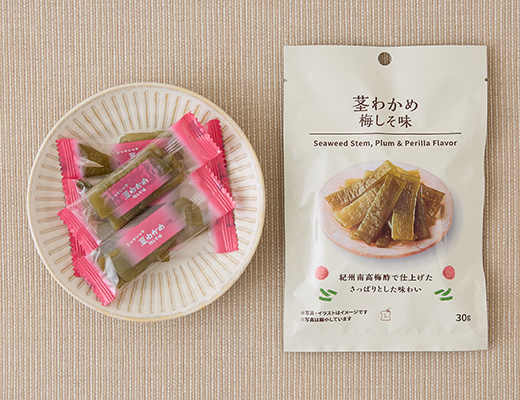 茎わかめ　梅しそ味