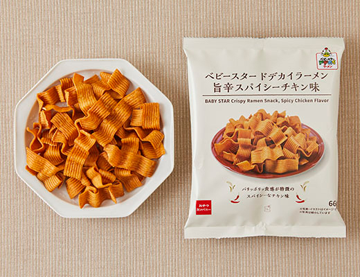 ベビースター　ドデカイラーメン　旨辛スパイシーチキン味