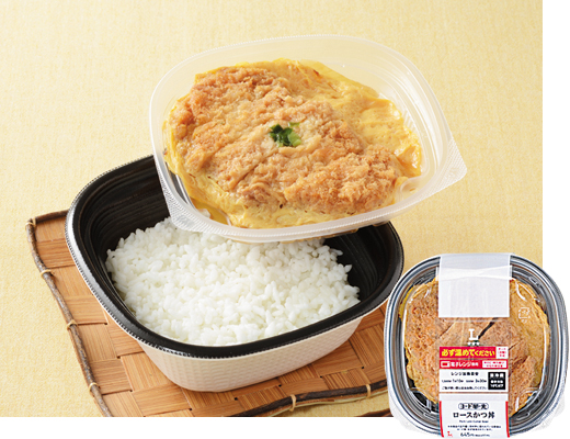 ヨード卵・光®のロースかつ丼
