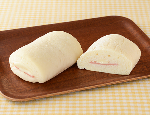 もっちりとしたハムチーズパン
