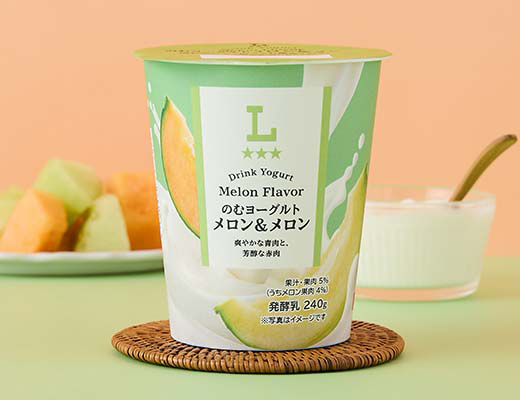 のむヨーグルト　メロン＆メロン